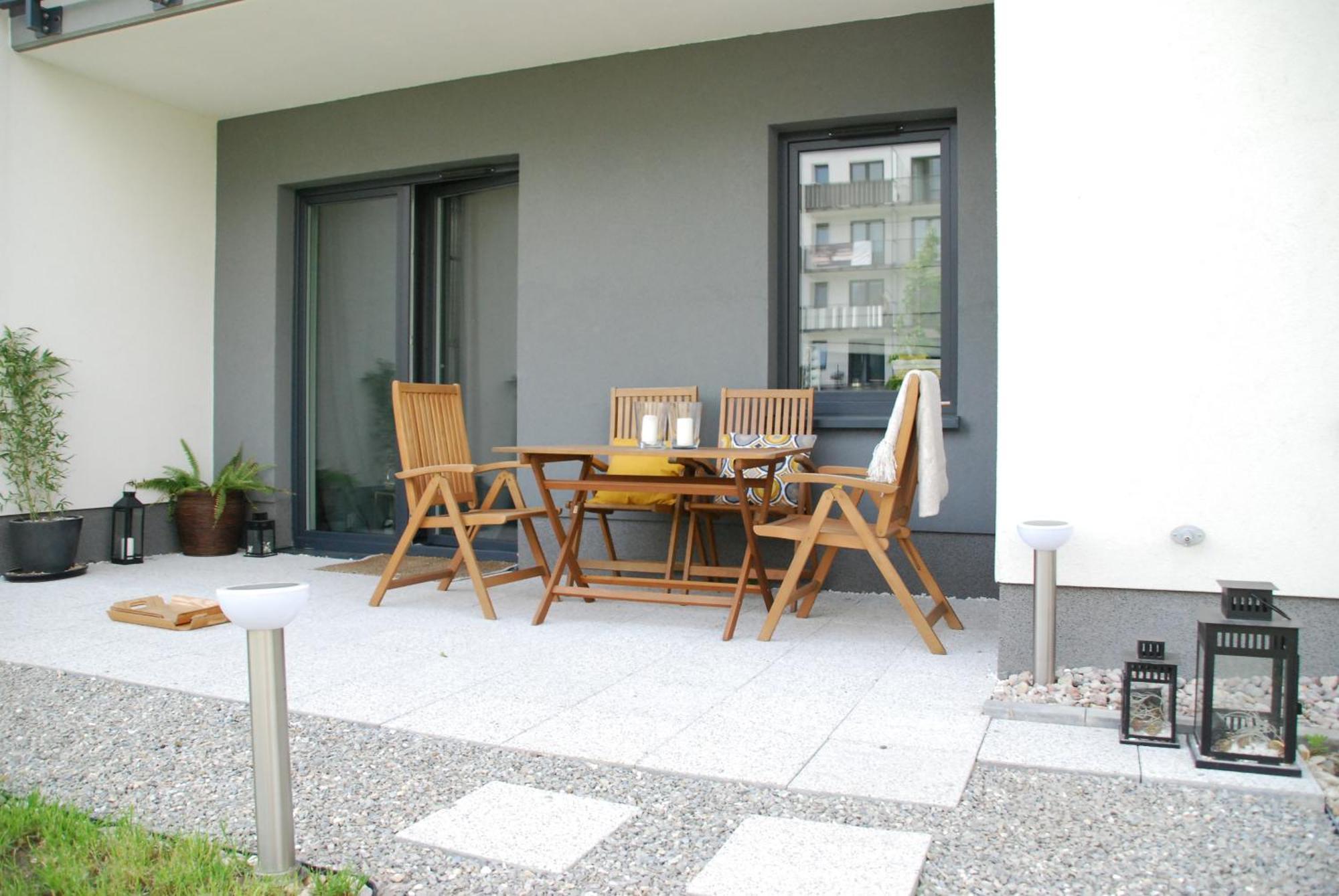 Relax&Comfort New Waw 50 Sqm With Terrace, Garden, Free Parking And Ac Βαρσοβία Εξωτερικό φωτογραφία