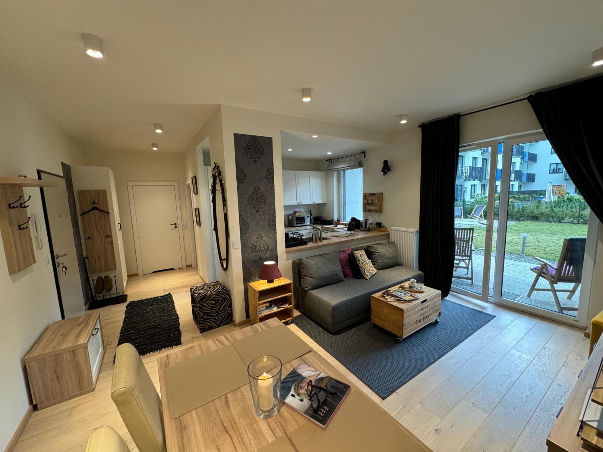 Relax&Comfort New Waw 50 Sqm With Terrace, Garden, Free Parking And Ac Βαρσοβία Εξωτερικό φωτογραφία